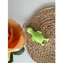 Bumelo Anahtarlıkj Random Renk Gönderilir Yüzen Ördek Squishy-Sukuşi-Moj Moj Stres Topu Renkli Orta Boy