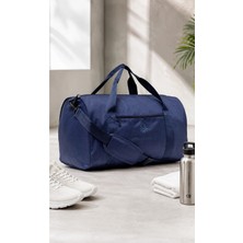 Lacivert Unisex Omuz Askılı Seyahat El Valizi Spor Çantası 21069