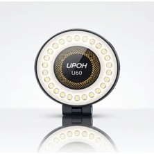 GUNKES Upoh U60 Manyetik Telefon Ring Light Magesafe Uyumlu Profesyonel LED Selfie Işığı