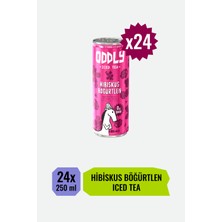 ODDLY Yenilenmiş Hibiskus & Böğürtlen Ice Tea 250 Ml 24 li