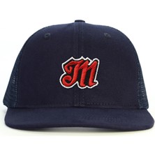 M Harf Snapback Şapka