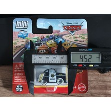Disney Pixar Cars Mini Arabalar Sheriff Dikkat Uzunluk 4cm