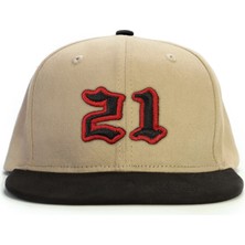 21 Numara Snapback Şapka