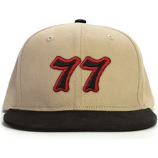 PataCute 77 Numara (Kabartmalı) Snapback Şapka