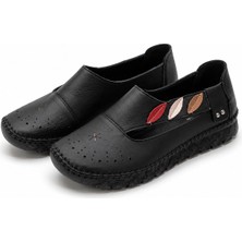 Patron Shoes Hakiki Deri Kadın Günlük Ayakkabı Ortopedik Taban Konforlu Hafif Tasarım