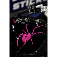 Banxtre Bantre Motosiklet-Araba ve Kask Için Tarantula Örümcek Sticker Etiket (25CM)