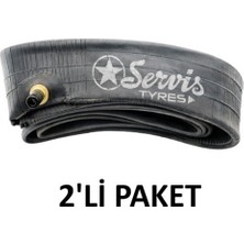 Servis 3.00/3.25X18 Iç Lastik Butyl   Motosiklet Iç Lastiği (2 Adet)