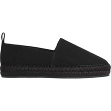 Calvin Klein Calvın Kleın Kadın / Kız Marka Logolu Günlük Kullanıma Uygun Siyah Espadril HW0HW02933 0gt