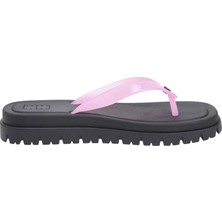 Tommy Hilfiger Tommy Hılfıger Kadın Marka Logolu Günlük Kullanıma Uygun Pembe4 Terlik EN0EN02954 Tox