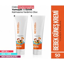 New Well Güneş Kremi 50 ml Kids & Baby Protect Avantajlı 2 Li