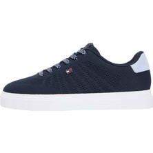 Tommy Hilfiger Tommy Hılfıger Kadın Marka Logolu Günlük Kullanıma Uygun Mavi Sneaker FW0FW09289 Dw6