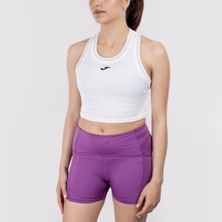 Joma 902607.200 Smash Kadın Kolsuz Crop Top - Beyaz