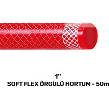 SGS4344 1'' Softflex Örgülü Hortum 50 Metre