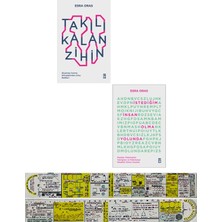 Timaş Yayınları Esra Oras 2 Kitap Set / Takılı Kalan Zihin - Istediğim Insan Olma Yolunda + Özel Cetvel