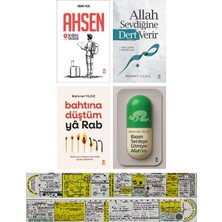 Timaş Yayınları Mehmet Yıldız 4 Kitap Set / Ahsen + Allah Sevdiğine Dert Verir + Bahtına Düştüm Ya Rab + Başım Secdeye Gitmiyor Allah'ım + Özel Cetvel