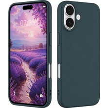 3gen Case iPhone 16 Plus Uyumlu Lansman Silikon Kılıf Içi Kadife Kaplamalı