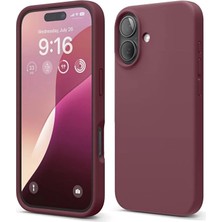 3gen Case iPhone 16 Plus Uyumlu Lansman Silikon Kılıf Içi Kadife Kaplamalı