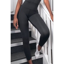 Nike Yoga Luxe Leggings High Rise Yüksek Belli Lazer Kesim 7/8 Toparlayıcı Soft Tayt Antrasit