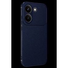 Senson Xiaomi Poco X8 Pro Auto Focus Karbon Kapak - Lacivert