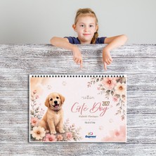 Express Planlayıcı 2027 Takvim A4 Ebat 53 Haftalık Planlayıcı Cute Dog