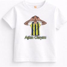 Rabona Fashion Derbi Gecesi Aşkın Olayım Çocuk T-Shirt