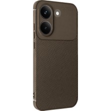 Gpack Xaiomi Poco X8 Pro Kılıf Negro Karbon Desen Silikon