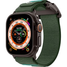 BuLand Store Apple Watch Ultra 49MM Shadyfit 154 Naylon Kumaş Hasır Örgülü Kordon