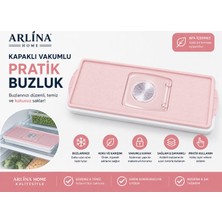 Arlina Home Kids Silikon  Yıldız Şekilli Buz Kalıbı Pembe