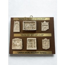 Anatolia Museum Seneca Ölüm Steli Duvar Panosu