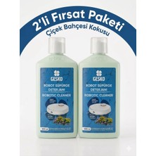 Gesko Robot Süpürge Deterjanı Çiçek Bahçesi Kokulu 2X500 ml