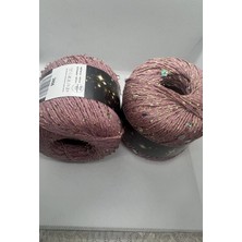 Sultan Boncuklu Ip Serisi Pullim ve Inci Serisi 1 Adet 50 Gram 100 Metre (Renk : 2406 Pudra)
