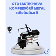Erdo Ticaret Buğz Dc 12V Metal Hava Kompresörü Araç Lastik Şişirme 35L/DK