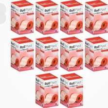Roll Plast Tıbbi Bez Flaster 10CM x 5m - 10 Adet