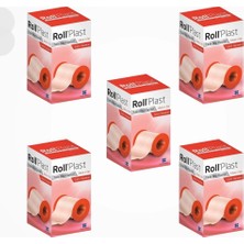 Roll Plast Tıbbi Bez Flaster 10CM x 5m - 5 Adet