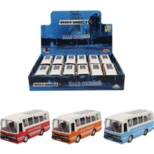 Erdo Ticaret Buğz Maxx Wheels Sesli ve Işıklı Nostaljik Halk Otobüsü 15 cm - 83166  -  1 Adet Fiyatıdır