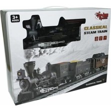 Erdo Ticaret Buğz FF-1613A Işıklı ve Sesli Classic Buharlı Tren