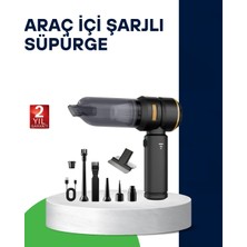 Erdo Ticaret Buğz Kablosuz Şarjlı Araç Içi ve Küçük Alanlar Için Güçlü Vakumlu Süpürge