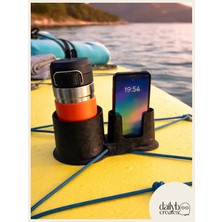 Dailyboo Creates Siyah Paddle Board/kano Telefon ve Termos Tutucu-Sup Board