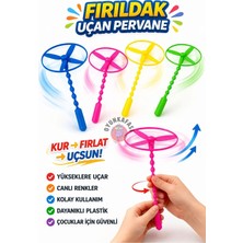 Renkli Fırıldak Oyuncak – 2 Adet Dönen Pervaneli Eğlenceli Çocuk Oyuncağı Karne-Doğum Günü Hediyesi