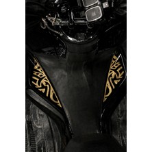 Banxtre Honda Pcx Için Depo Yanlarına Uygun Tribal Desen Sticker Seti (Sağ ve Sol)