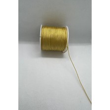 5 Metre - 0.80 mm Bileklik Ipi Gold Renkli Paraşüt Ipi