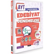 Prolig Yayınları Ayt Edebiyat 15 x 24 Denemeler Profesyoneller Karması