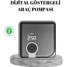 Erdo Ticaret Buğz Taşınabilir Akıllı Hava Kompresörü Yüksek Basınç Kapasiteli
