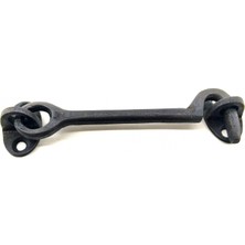 Ezel Glory Antika Tarz Dekoratif Pirinç Maymuncuk Çengeli - 13CM, Oksit