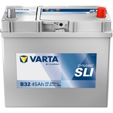Varta B32 12V 45 Ah 330A Dynamic Slı Akü (Üretim Yılı: 2026)