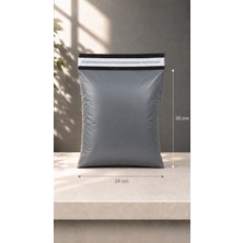 Ambalajın 24X30+5 cm Gri Cepsiz Kargo Poşeti – E-Ticaret Gönderi Poşeti