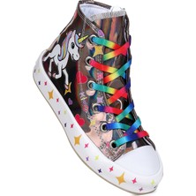 Kiko Kids Pames Unicorn Fermuarlı Kız Çocuk Spor Ayakkabı