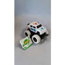 Famemus Accessory Sürtmeli Polis Arabası Oyuncak Hediyelik BOYUT:10CM