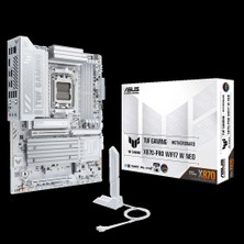 Asus Tuf Gamıng B850-PRO Wıfı7 W Neo, 4xddr5, 3x M.2, Hdmı, Dp, Type-C, Wi-Fi 7, Bluetooth V5.4, Am5 Soket Gamıng Anakart