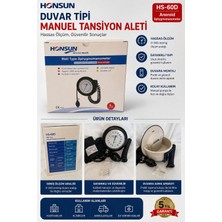 Duvara Monte Manuel Tansiyon Aleti I Honsun Duvar Tipi Aneroid Tansiyon Aleti 0-300 Mmhg